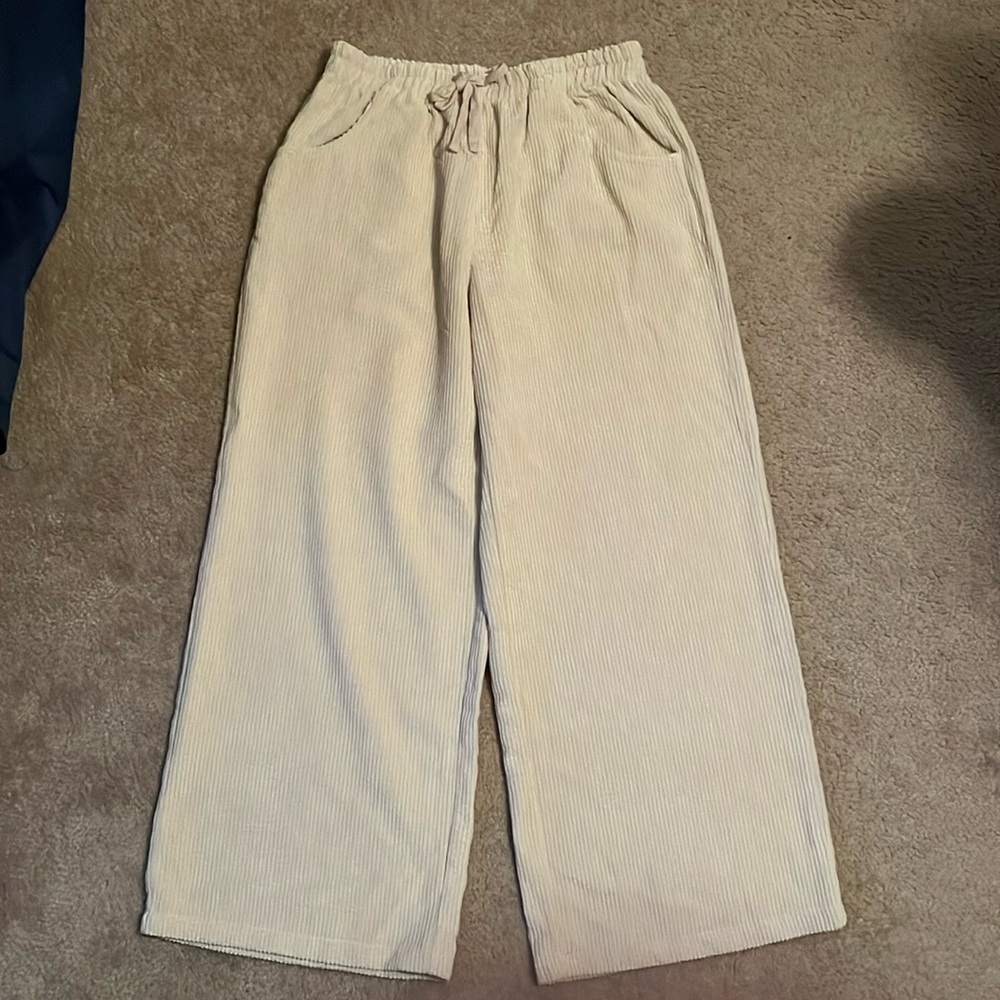 SHEIN lounge pants. Size large. Wide leg